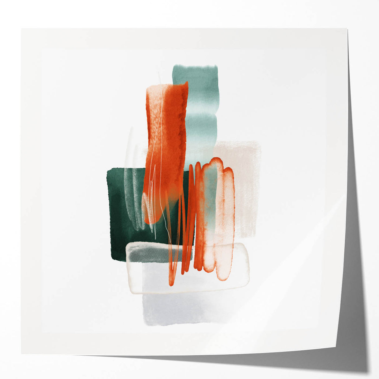 Geometric art prints for home decor – modern minimalist wall style
