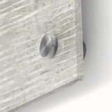 Contemporary Framed Abstract Art - Light Gray Textured Flow Design