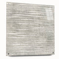 Contemporary Framed Abstract Art - Light Gray Textured Flow Design