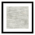 Contemporary Framed Abstract Art - Light Gray Textured Flow Design