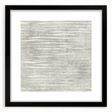 Contemporary Framed Abstract Art - Light Gray Textured Flow Design