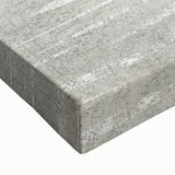 Contemporary Framed Abstract Art - Light Gray Textured Flow Design