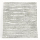 Contemporary Framed Abstract Art - Light Gray Textured Flow Design