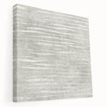Contemporary Framed Abstract Art - Light Gray Textured Flow Design