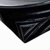 Fiery Abstract Oil Painting – Bold Red, Silver & Orange Wall Art