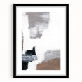 Modern Abstract Art - Earthen Harmony Neutral Abstract Prints