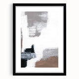 Modern Abstract Art - Earthen Harmony Neutral Abstract Prints