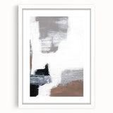 Modern Abstract Art - Earthen Harmony Neutral Abstract Prints