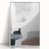 Modern Abstract Art - Earthen Harmony Neutral Abstract Prints