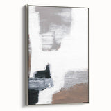 Modern Abstract Art - Earthen Harmony Neutral Abstract Prints