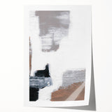 Modern Abstract Art - Earthen Harmony Neutral Abstract Prints