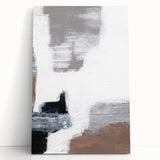 Modern Abstract Art - Earthen Harmony Neutral Abstract Prints
