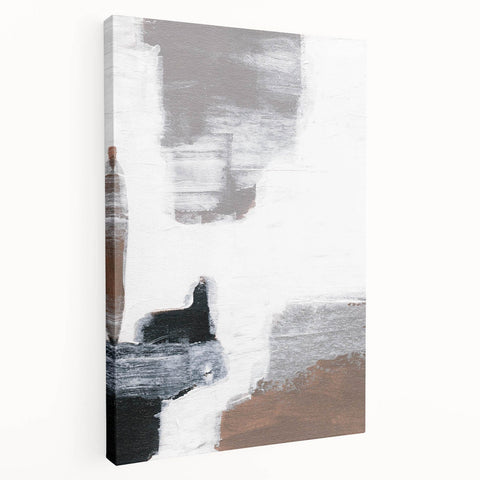 Modern Abstract Art - Earthen Harmony Neutral Abstract Prints