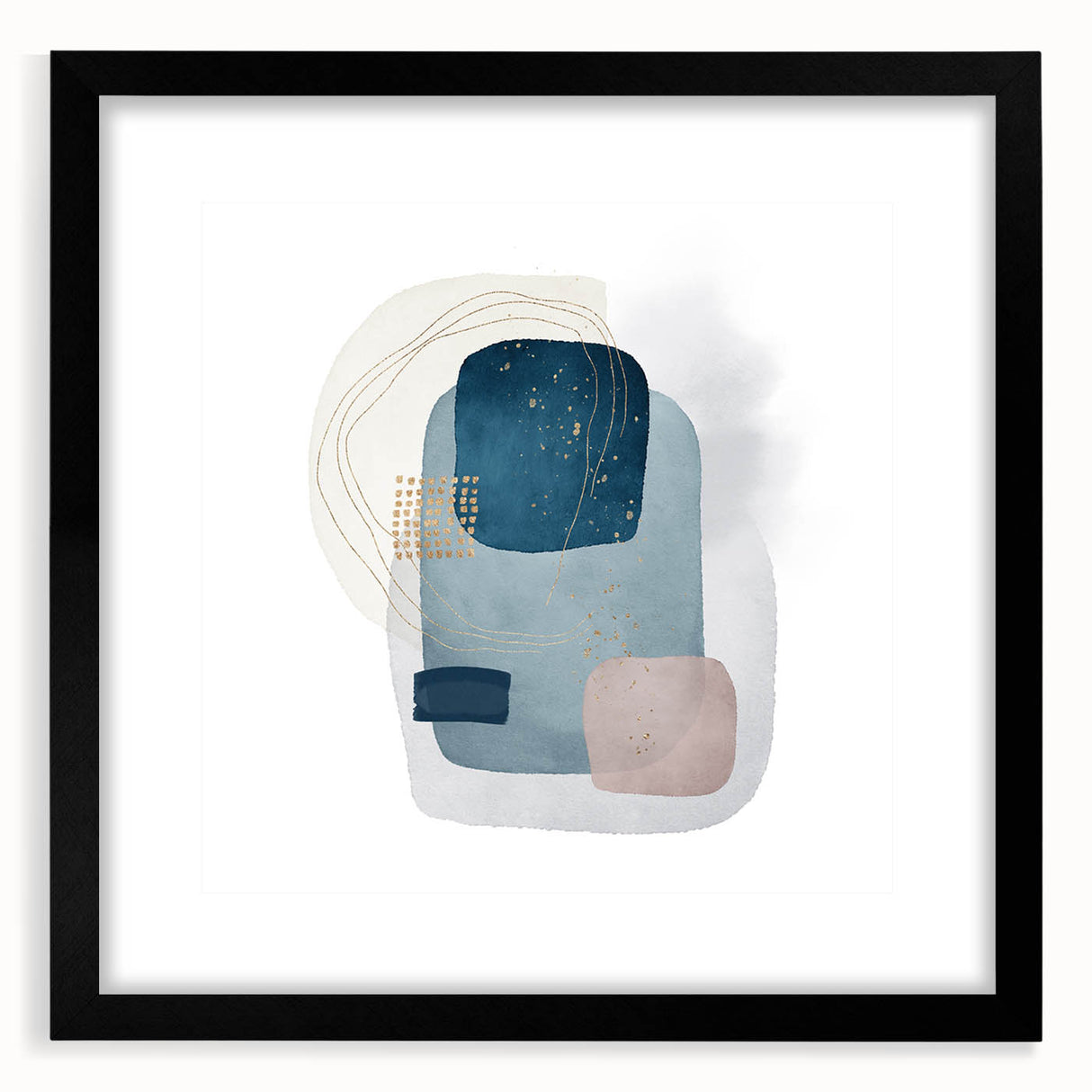 Modern Geometric Wall Decor – Minimalist Abstract Canvas Prints
