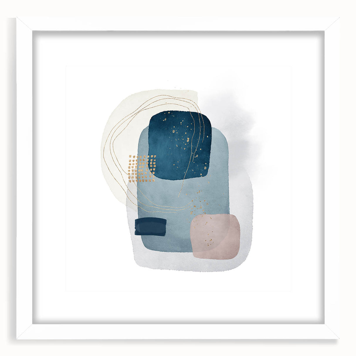 Modern Geometric Wall Decor – Minimalist Abstract Canvas Prints