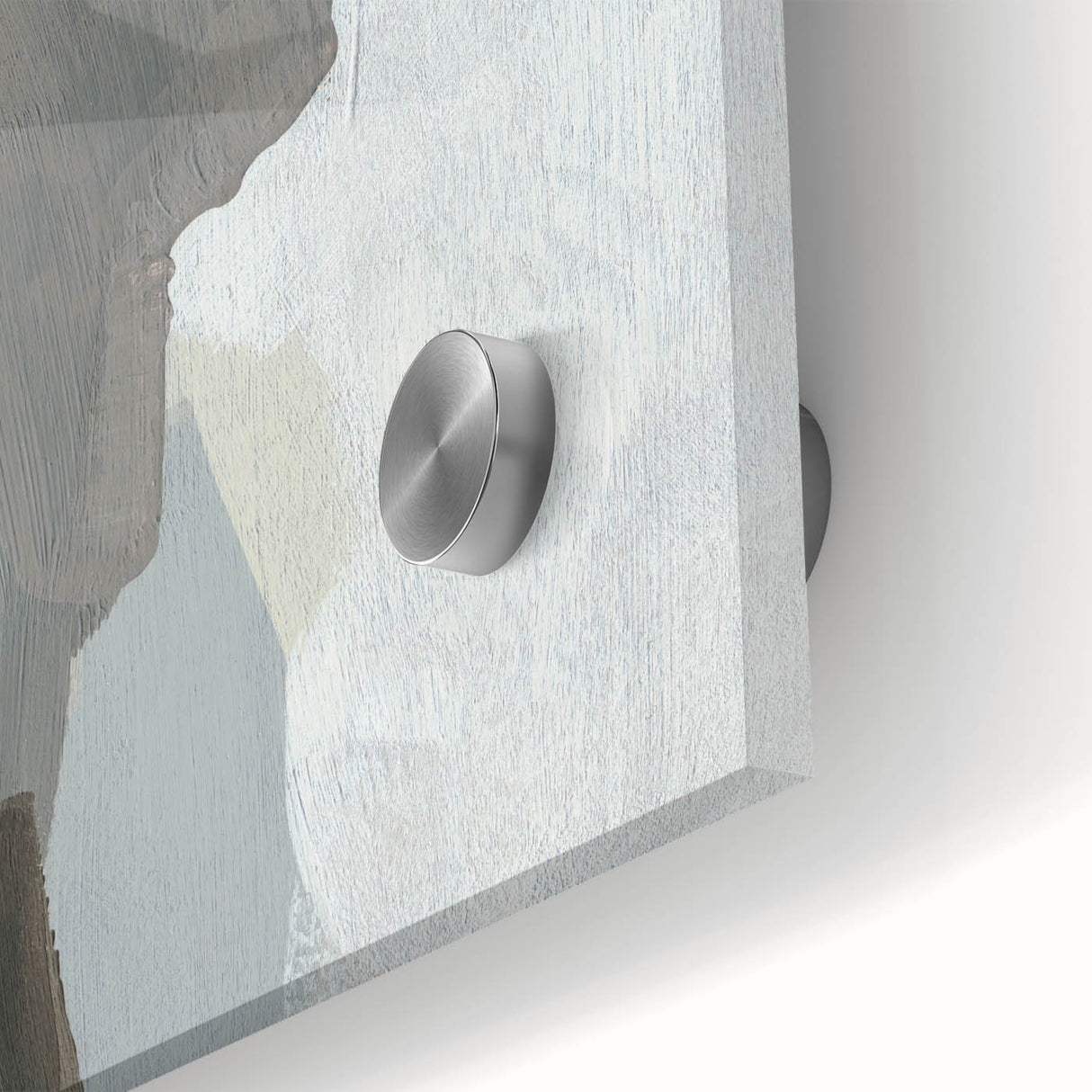 Neutral Abstract Wall Art - Earthy Geometric Modern Canvas Print