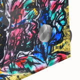 Large Abstract Wall Art – Bold Multicolor Expressionist Painting