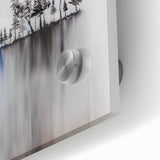 Modern Monochrome Zen Garden Wall Art – Tranquil Nature Print