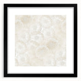 Contemporary Framed Abstract Art – Soft Beige Floral Texture Design