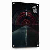 Urban Architectural Wall Art – Vibrant Cityscape Canvas Print