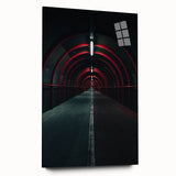 Urban Architectural Wall Art – Vibrant Cityscape Canvas Print