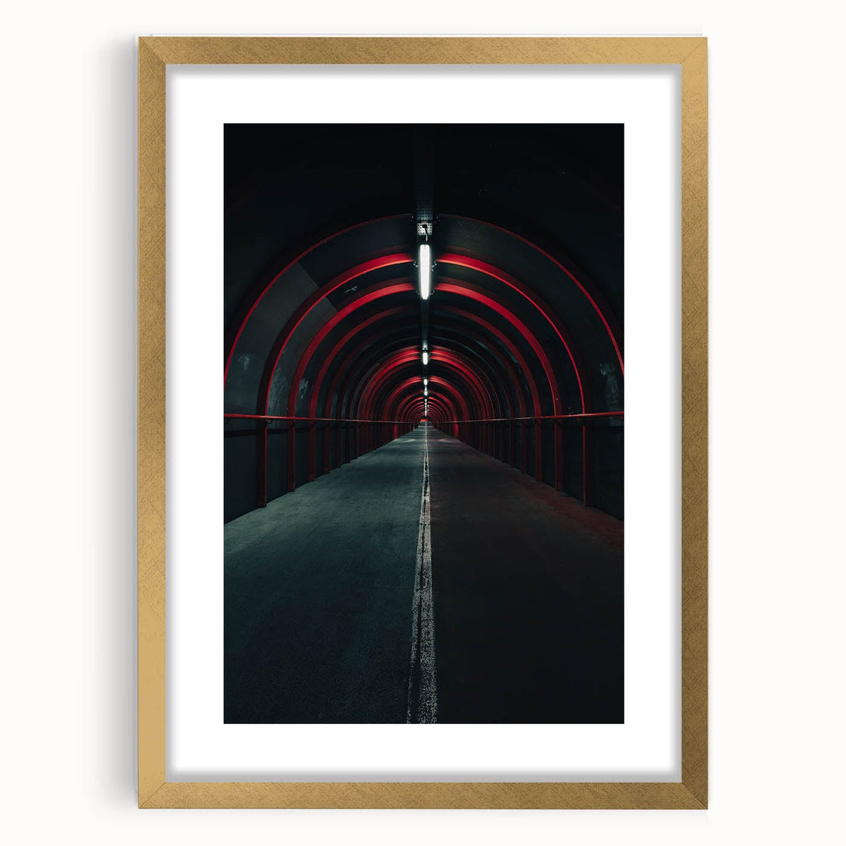 Urban Architectural Wall Art – Vibrant Cityscape Canvas Print