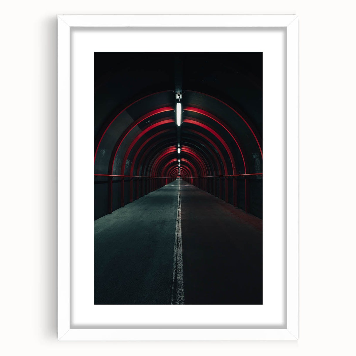 Urban Architectural Wall Art – Vibrant Cityscape Canvas Print
