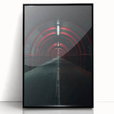 Urban Architectural Wall Art – Vibrant Cityscape Canvas Print