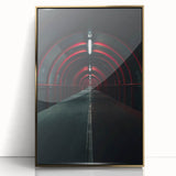 Urban Architectural Wall Art – Vibrant Cityscape Canvas Print