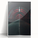 Urban Architectural Wall Art – Vibrant Cityscape Canvas Print