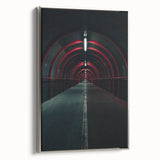 Urban Architectural Wall Art – Vibrant Cityscape Canvas Print