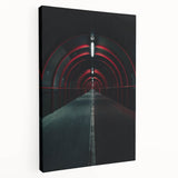 Urban Architectural Wall Art – Vibrant Cityscape Canvas Print