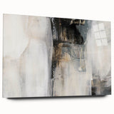 Earthen Harmony Abstracts - Contemporary Canvas Art in Neutral Tones