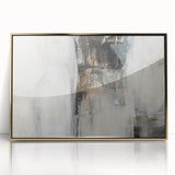Earthen Harmony Abstracts - Contemporary Canvas Art in Neutral Tones