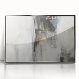 Earthen Harmony Abstracts - Contemporary Canvas Art in Neutral Tones