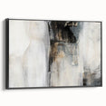 Earthen Harmony Abstracts - Contemporary Canvas Art in Neutral Tones