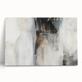 Earthen Harmony Abstracts - Contemporary Canvas Art in Neutral Tones