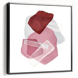 Minimalist wall art for modern interiors – abstract geometric design