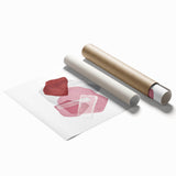 Minimalist wall art for modern interiors – abstract geometric design