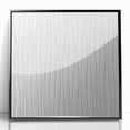 Textured Acrylic Wall Art - Vertical Wave Lines in Soft Neutrals