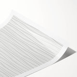 Textured Acrylic Wall Art - Vertical Wave Lines in Soft Neutrals