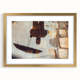 Urban Landscape Photography Decor – Rainy Reflection Street Art