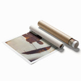 Urban Landscape Photography Decor – Rainy Reflection Street Art