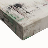 Geometric Abstract Expressionist Wall Art – Textured Modern Canvas