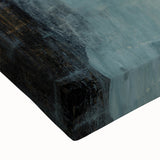 Earthen Harmony Abstracts - Modern Abstract Art in Teal and Black