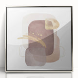 Abstract geometric wall art – minimalist canvas print for interiors