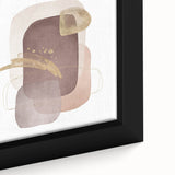 Abstract geometric wall art – minimalist canvas print for interiors