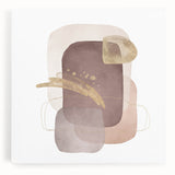 Abstract geometric wall art – minimalist canvas print for interiors