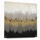 Serene Landscape Wall Art – Modern Tranquil Nature Canvas Print