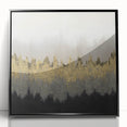Serene Landscape Wall Art – Modern Tranquil Nature Canvas Print